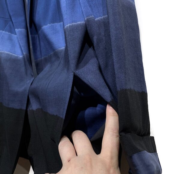 Akris Punto Horizontal Stripes Blazer - Picture 5 of 12